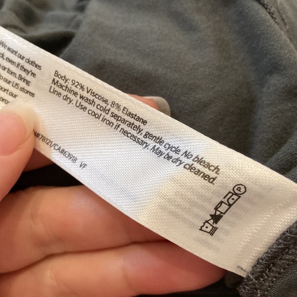 Eileen Fisher pull on pants washable stretch viscose blend gray size M - Picture 10 of 13